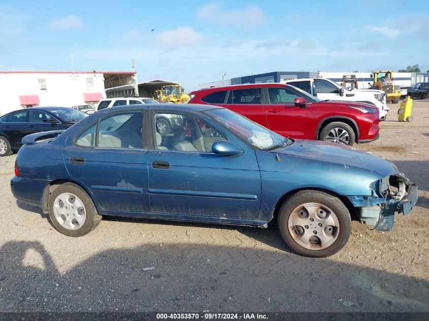 2003 Nissan Sentra Xe/Gxe VIN: 3N1CB51D23L716091 Lot: 40353570