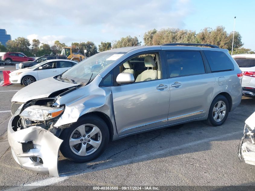 2014 Toyota Sienna Le V6 8 Passenger VIN: 5TDKK3DCXES475569 Lot: 40353585