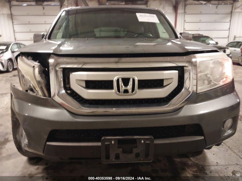 2011 Honda Pilot Ex-L VIN: 5FNYF4H6XBB105862 Lot: 40353598