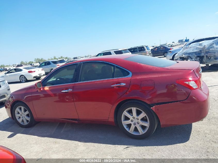 2009 Lexus Es 350 VIN: JTHBJ46G692302345 Lot: 40353622