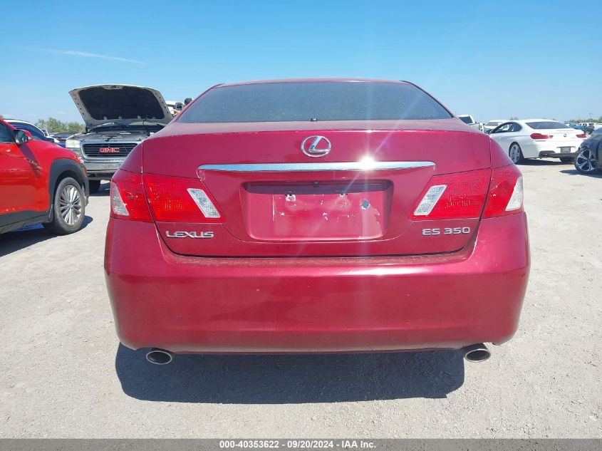 2009 Lexus Es 350 VIN: JTHBJ46G692302345 Lot: 40353622