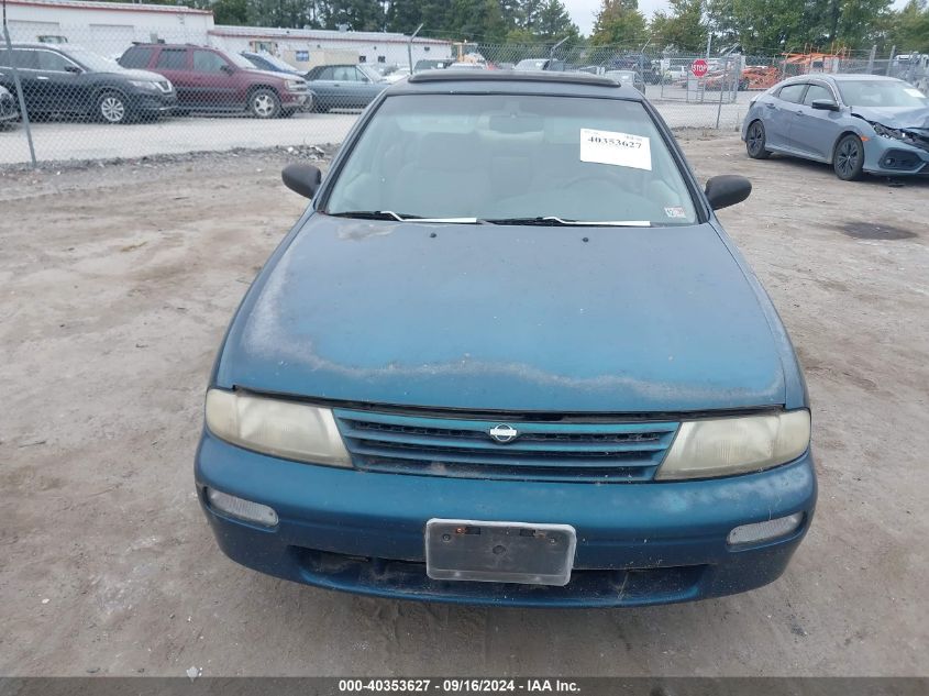 1996 Nissan Altima Xe/Gxe/Se/Gle VIN: 1N4BU31D0TC186955 Lot: 40353627