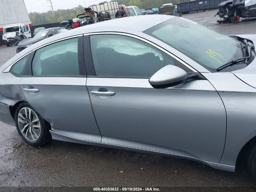 2018 Honda Accord Hybrid VIN: 1HGCV3F19JA017280 Lot: 40353632