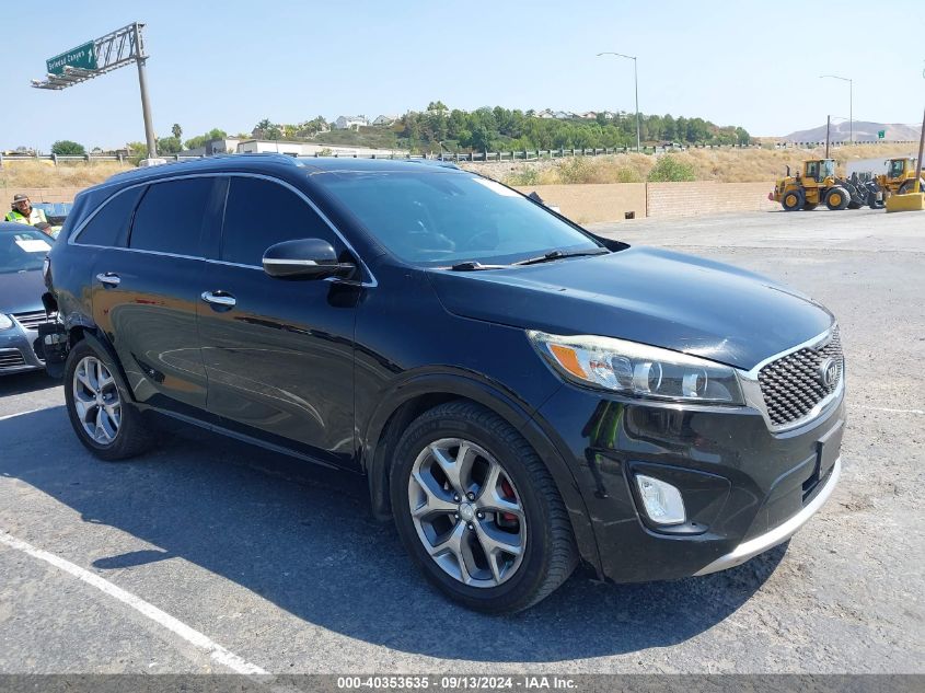 2017 Kia Sorento 3.3L Sx VIN: 5XYPK4A52HG263851 Lot: 40353635