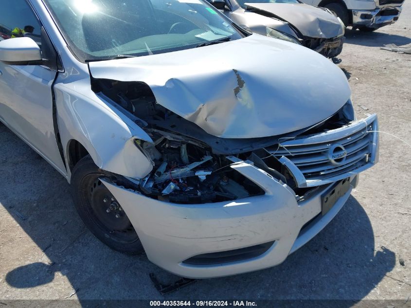 2013 NISSAN SENTRA S - 3N1AB7AP1DL763224