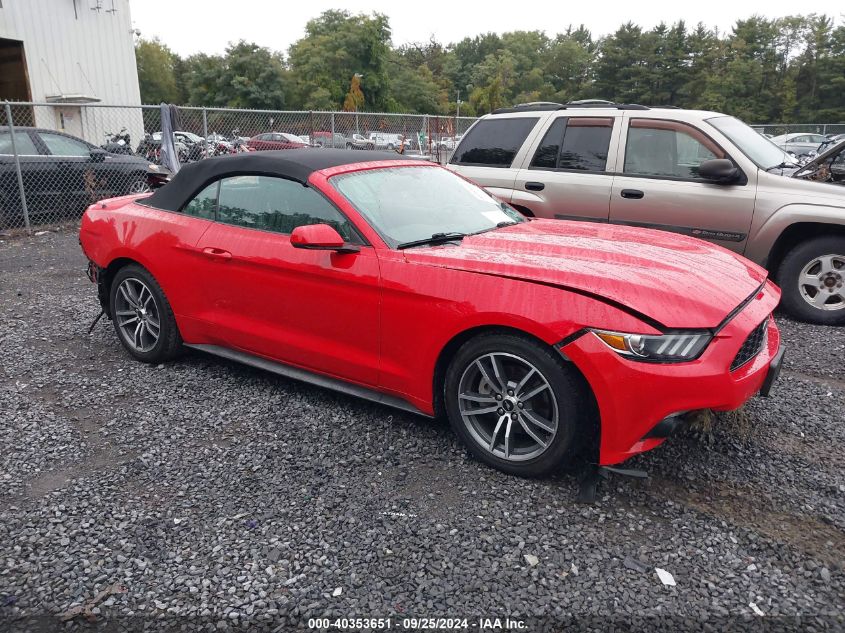 2015 FORD MUSTANG ECOBOOST PREMIUM - 1FATP8UH6F5377554