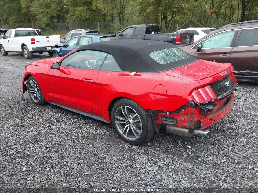 2015 FORD MUSTANG ECOBOOST PREMIUM - 1FATP8UH6F5377554