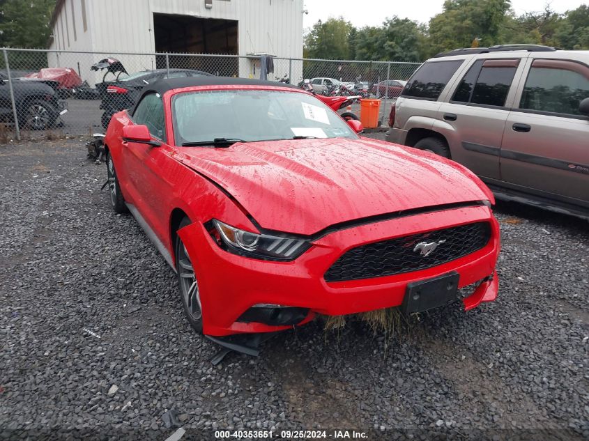 2015 FORD MUSTANG ECOBOOST PREMIUM - 1FATP8UH6F5377554