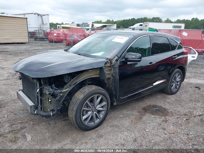 VIN 5J8TC1H55KL024078 2019 ACURA RDX TECHNOLOGY PACKAGE