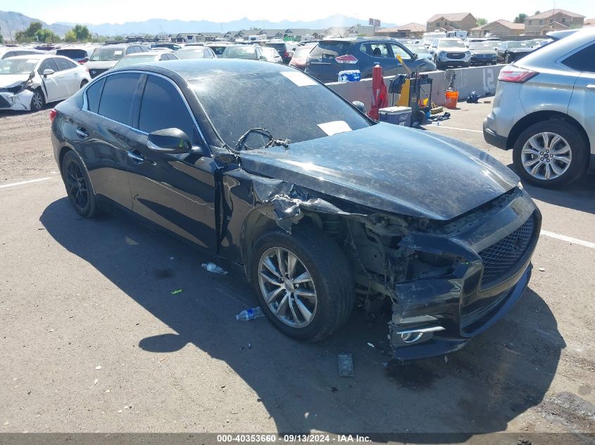 2014 Infiniti Q50 VIN: JN1BV7AP9EM685164 Lot: 40353660