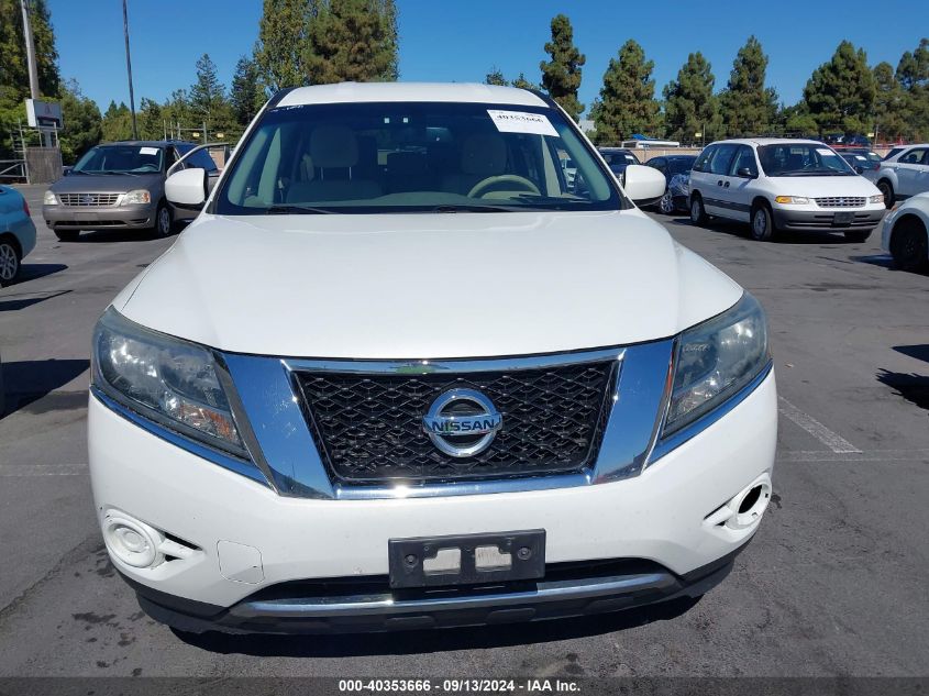 2014 Nissan Pathfinder S VIN: 5N1AR2MM5EC699274 Lot: 40353666