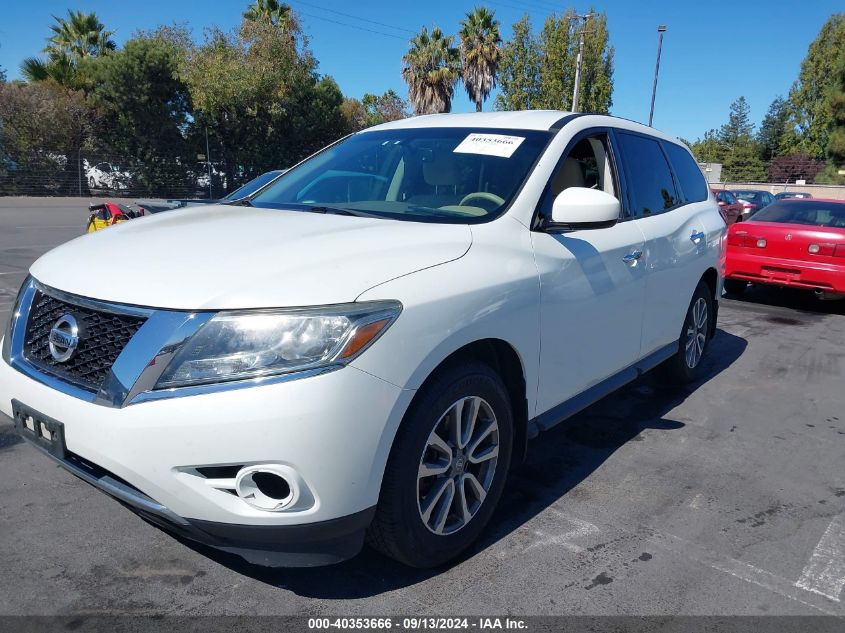 2014 Nissan Pathfinder S VIN: 5N1AR2MM5EC699274 Lot: 40353666