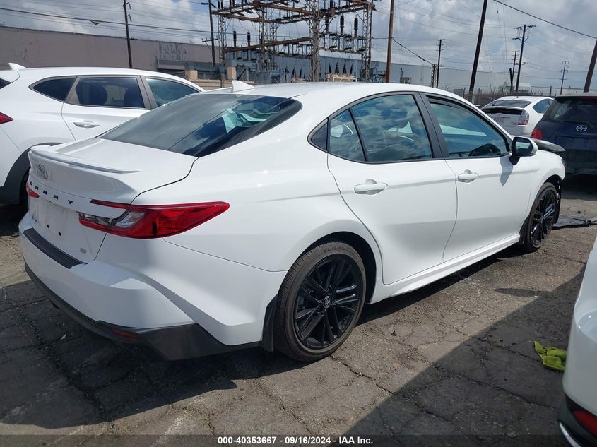 2025 TOYOTA CAMRY 2.5L I-4 DI, DOHC, V(VIN: 4T1DAACK0SU025540