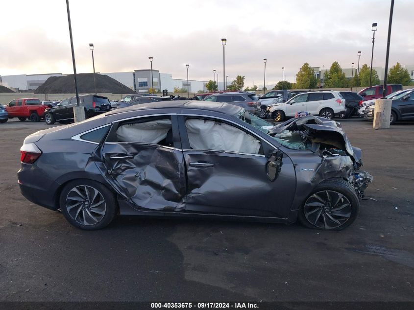 2019 Honda Insight Touring VIN: 19XZE4F97KE024165 Lot: 40353675