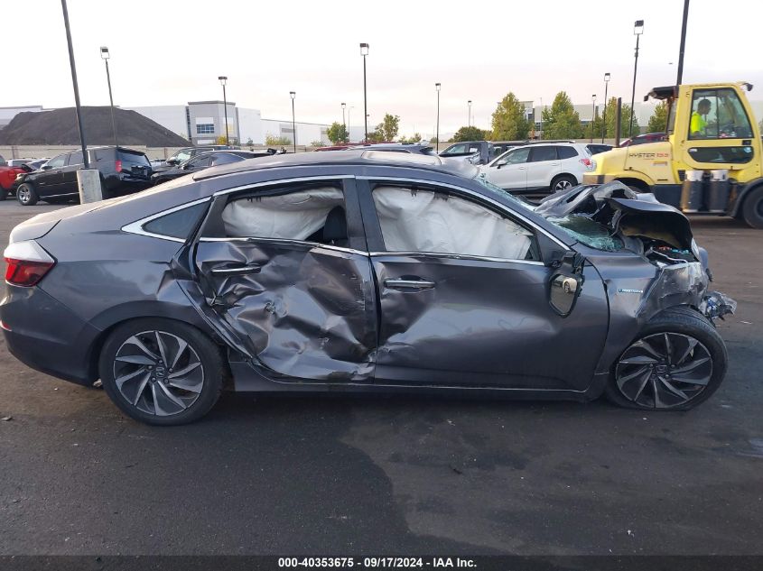 2019 Honda Insight Touring VIN: 19XZE4F97KE024165 Lot: 40353675