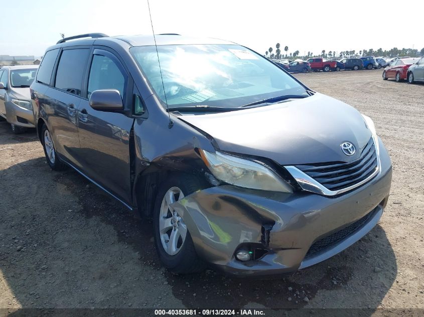 2013 Toyota Sienna Le V6 8 Passenger VIN: 5TDKK3DC5DS299111 Lot: 40353681