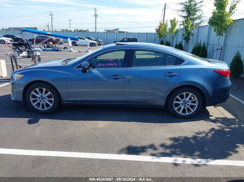 2014 Mazda Mazda6 I Sport VIN: JM1GJ1U65E1150462 Lot: 40353687