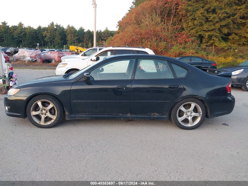 2008 Subaru Legacy 2.5I Limited VIN: 4S3BL626187209514 Lot: 40353697