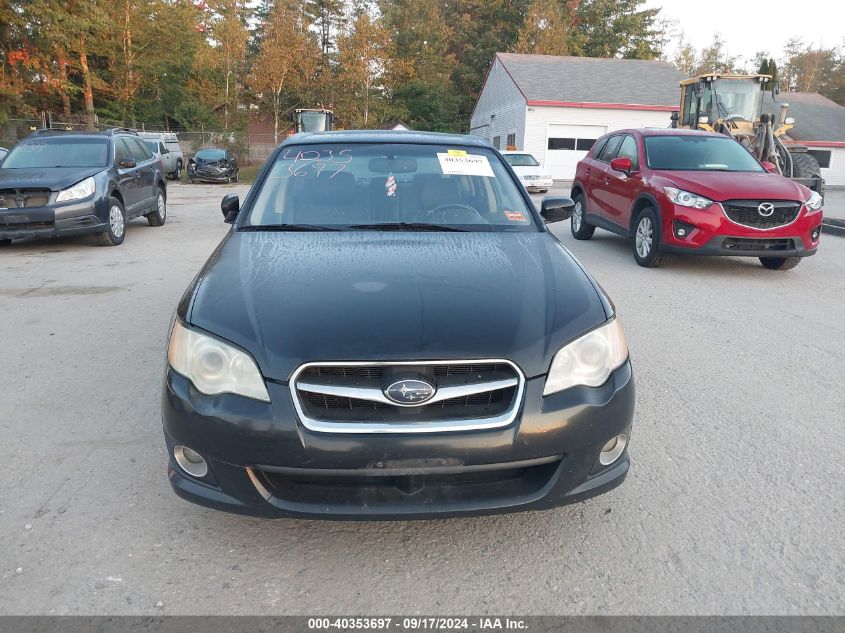 2008 Subaru Legacy 2.5I Limited VIN: 4S3BL626187209514 Lot: 40353697