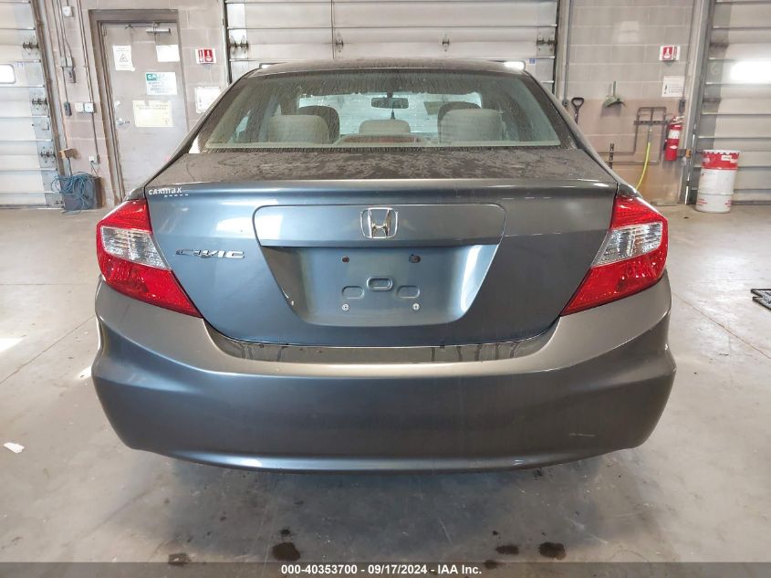 2012 Honda Civic Lx VIN: 19XFB2F58CE022181 Lot: 40353700