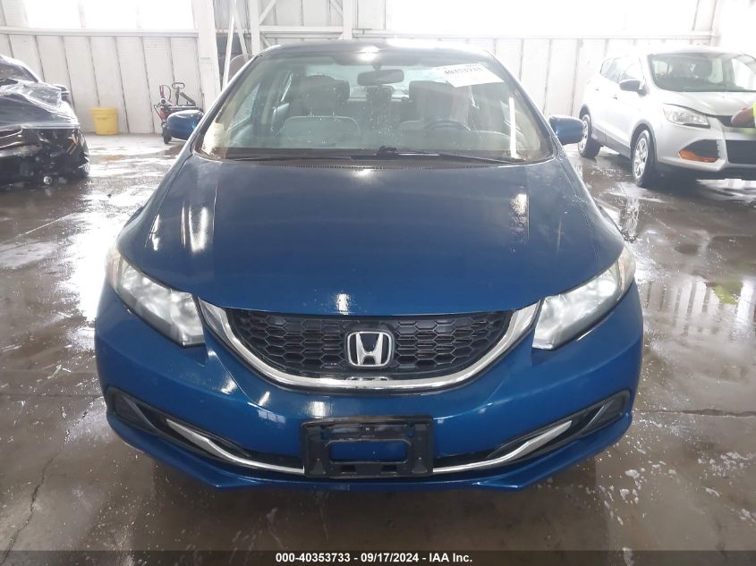 2014 Honda Civic Lx VIN: 19XFB2F54EE079867 Lot: 40353733