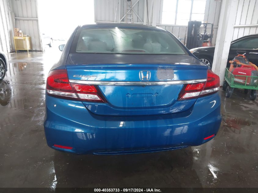 2014 Honda Civic Lx VIN: 19XFB2F54EE079867 Lot: 40353733