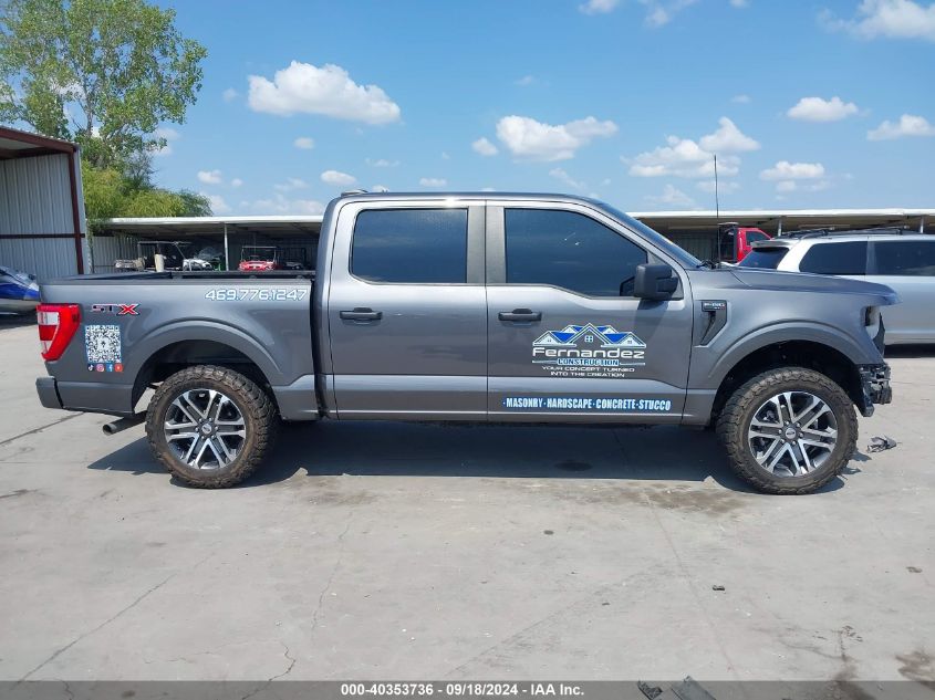 2021 Ford F-150 Xl VIN: 1FTEW1CP2MFC45629 Lot: 40353736