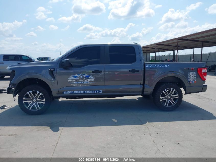 2021 Ford F-150 Xl VIN: 1FTEW1CP2MFC45629 Lot: 40353736