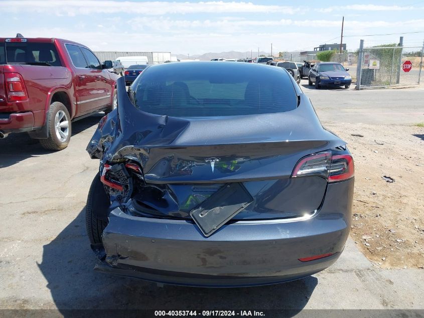 2021 Tesla Model 3 Standard Range Plus Rear-Wheel Drive VIN: 5YJ3E1EA0MF031956 Lot: 40353744