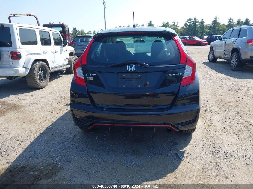 2019 Honda Fit Sport VIN: 3HGGK5H63KM721994 Lot: 40353748