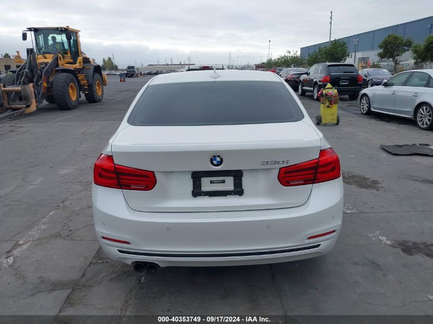 2017 BMW 330I VIN: WBA8B9C58HK676282 Lot: 40353749