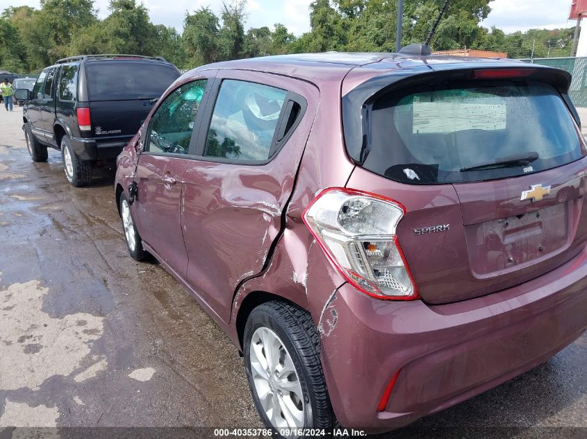 2021 Chevrolet Spark Fwd 1Lt Automatic VIN: KL8CD6SA2MC739006 Lot: 40353786