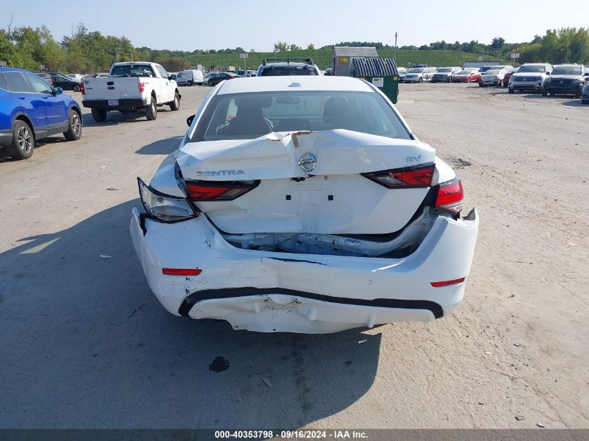 2020 Nissan Sentra Sv Xtronic Cvt VIN: 3N1AB8CV7LY280257 Lot: 40353798