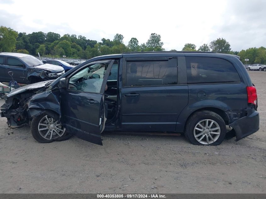 2014 Dodge Grand Caravan Sxt VIN: 2C4RDGCG2ER173738 Lot: 40353805