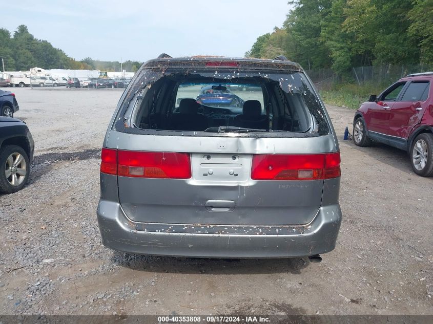 2001 Honda Odyssey Ex VIN: 2HKRL18661H519166 Lot: 40353808