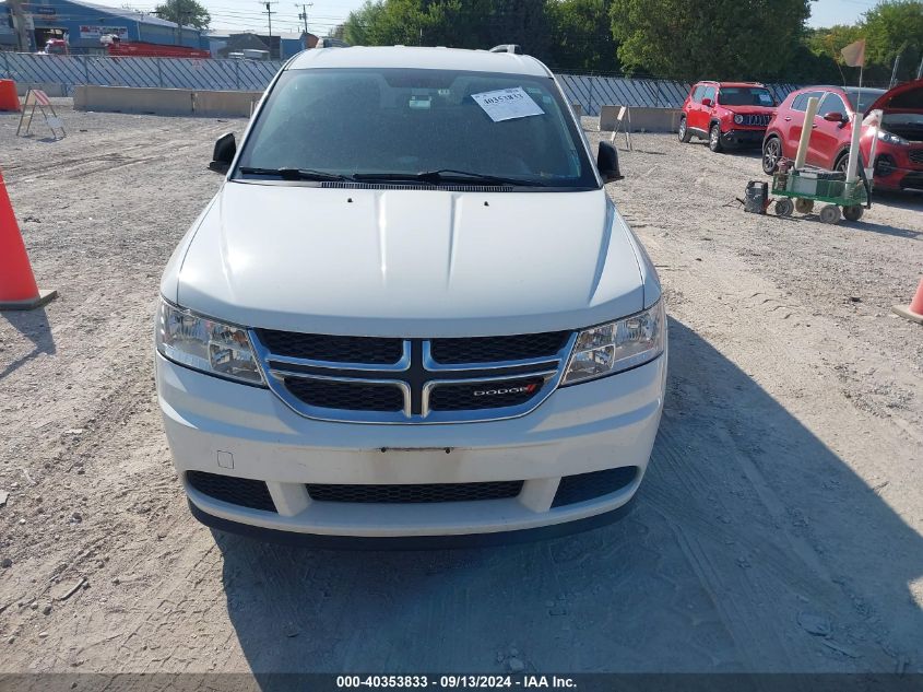 2017 Dodge Journey Se VIN: 3C4PDCAB4HT609403 Lot: 40353833