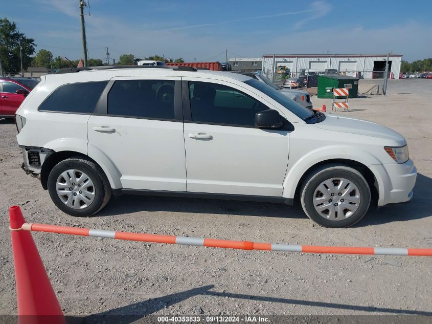 2017 Dodge Journey Se VIN: 3C4PDCAB4HT609403 Lot: 40353833