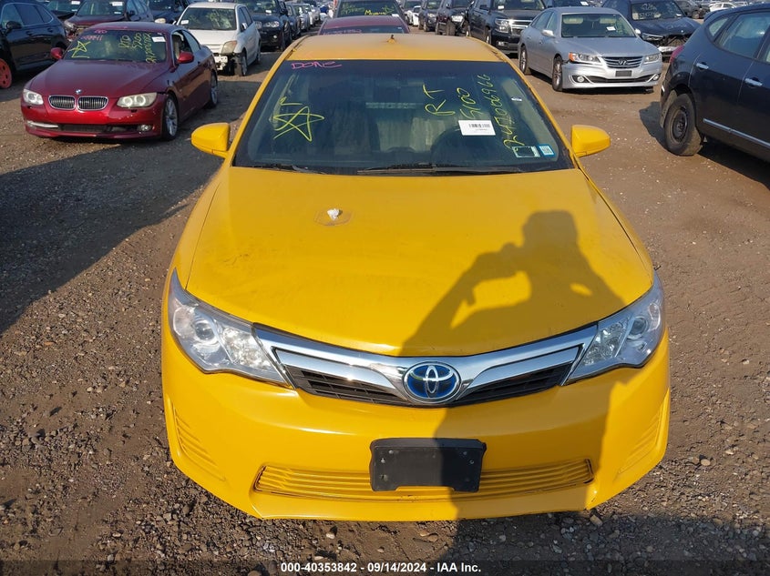 2014 TOYOTA CAMRY HYBRID LE - 4T1BD1FK5EU140696