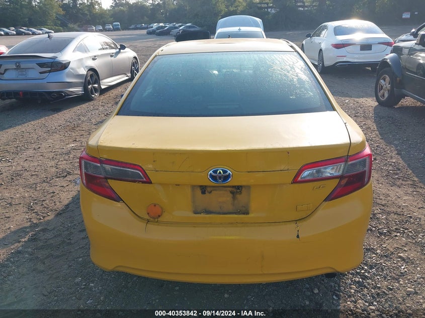 2014 TOYOTA CAMRY HYBRID LE - 4T1BD1FK5EU140696