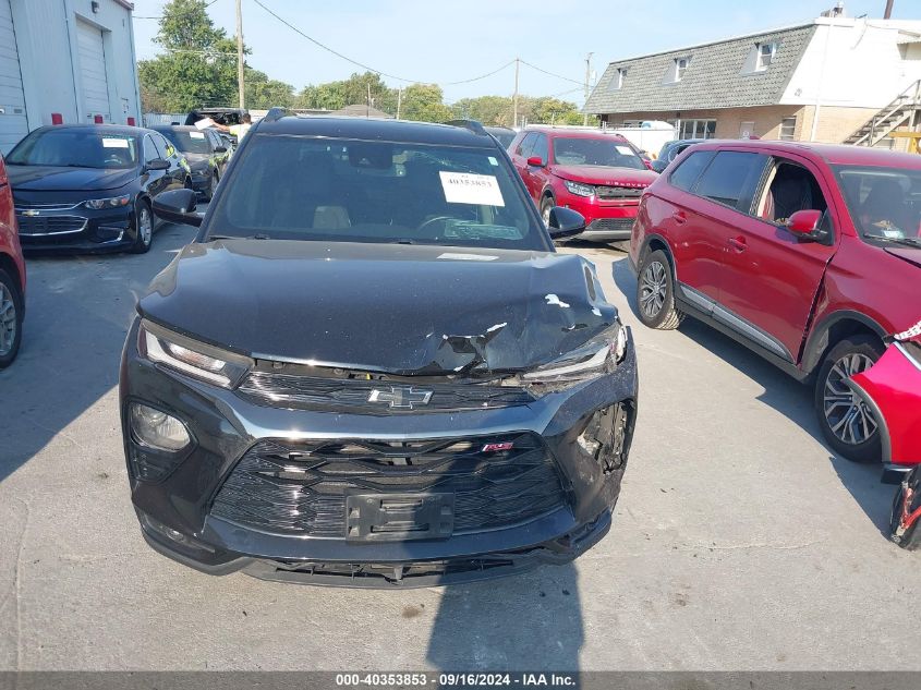 2021 Chevrolet Trailblazer Awd Rs VIN: KL79MUSLXMB076777 Lot: 40353853