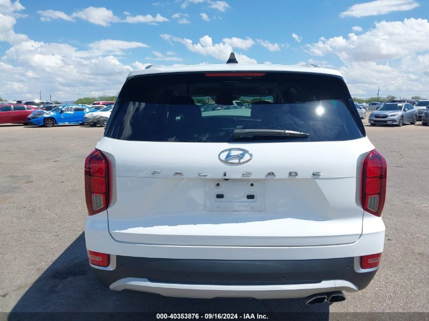 2022 Hyundai Palisade Sel VIN: KM8R44HE4NU451818 Lot: 40353876