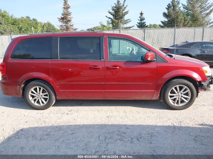 2014 Dodge Grand Caravan Sxt VIN: 2C4RDGCG6ER349271 Lot: 40353881