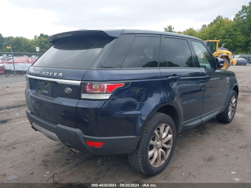 2014 Land Rover Range Rover Sport 3.0L V6 Supercharged Hse VIN: SALWR2WF8EA331071 Lot: 40353883