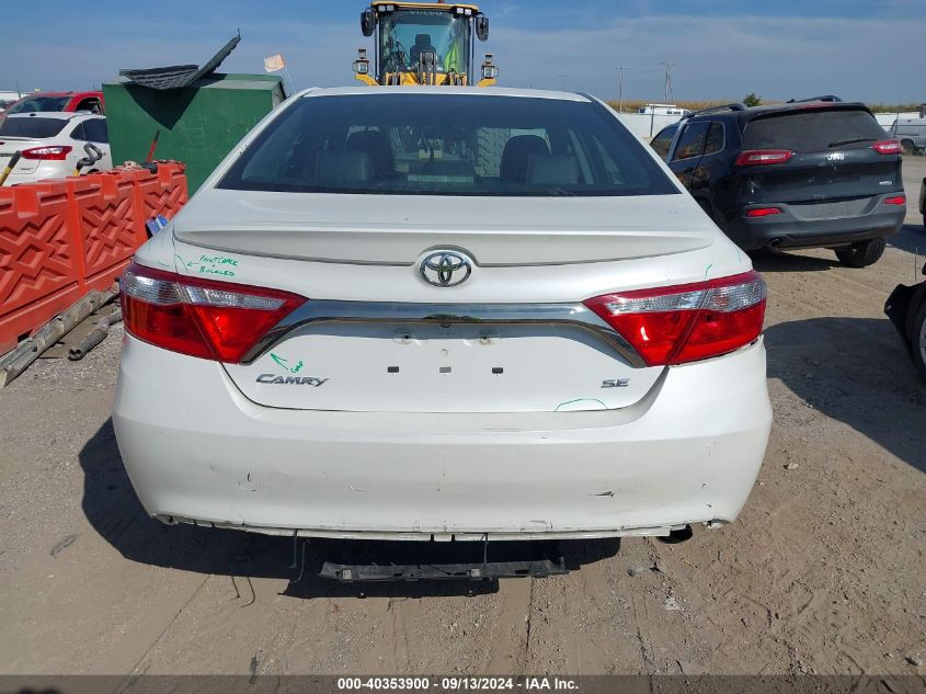 2016 Toyota Camry Se VIN: 4T1BF1FKXGU132560 Lot: 40353900