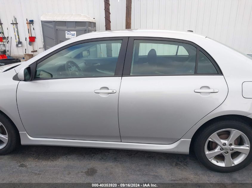 2011 Toyota Corolla S VIN: 2T1BU4EE6BC698437 Lot: 40353920