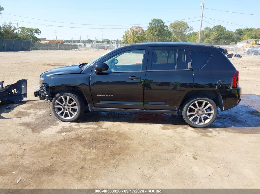 1C4NJDEB6GD803659 2016 Jeep Compass High Altitude Edition