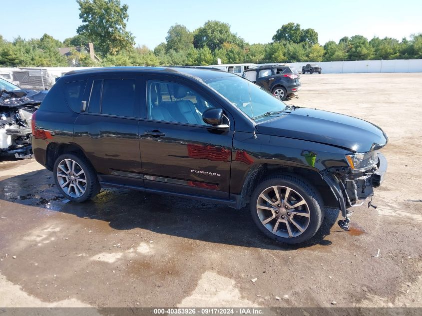 1C4NJDEB6GD803659 2016 Jeep Compass High Altitude Edition