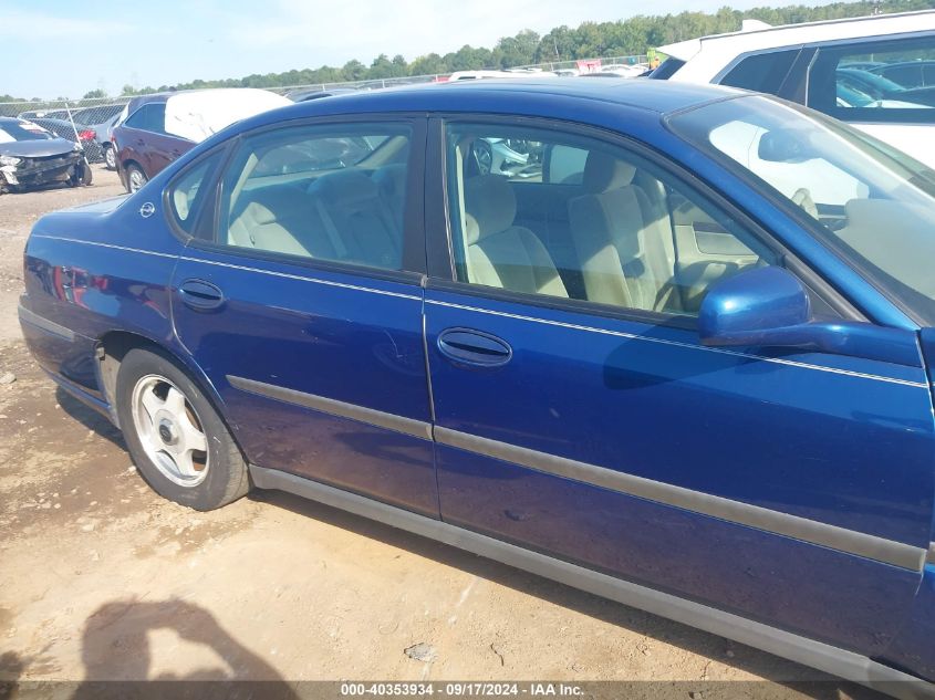 2004 Chevrolet Impala VIN: 2G1WF52E449272828 Lot: 40353934