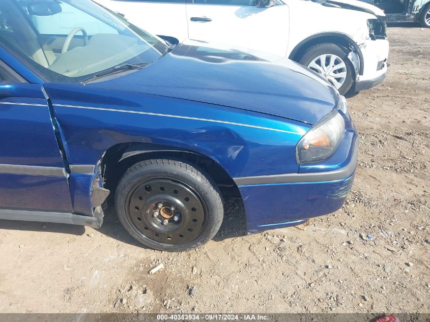 2004 Chevrolet Impala VIN: 2G1WF52E449272828 Lot: 40353934