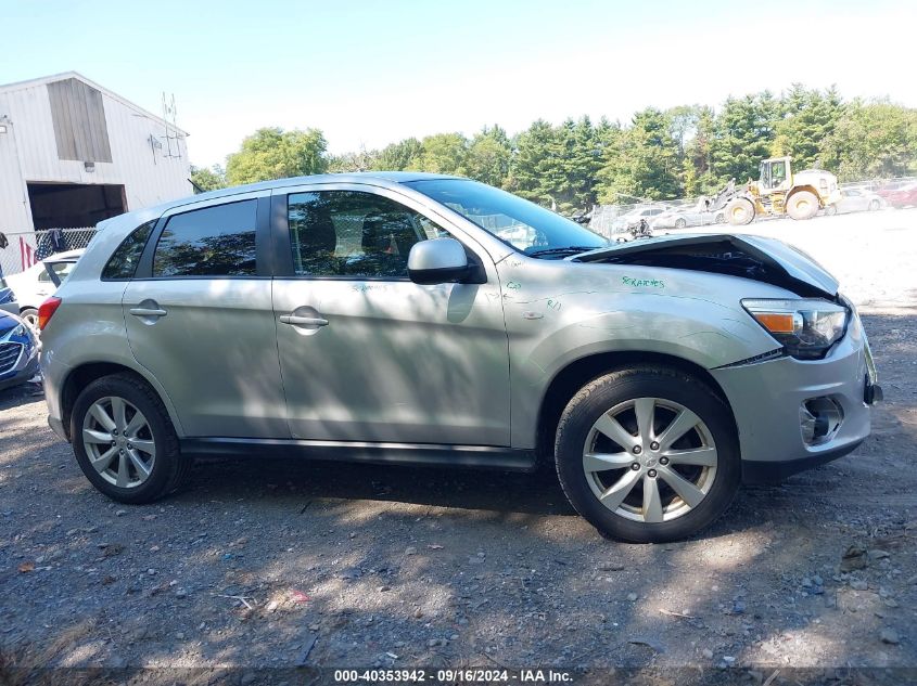 2013 Mitsubishi Outlander Sport Es VIN: 4A4AR3AU0DE017735 Lot: 40353942